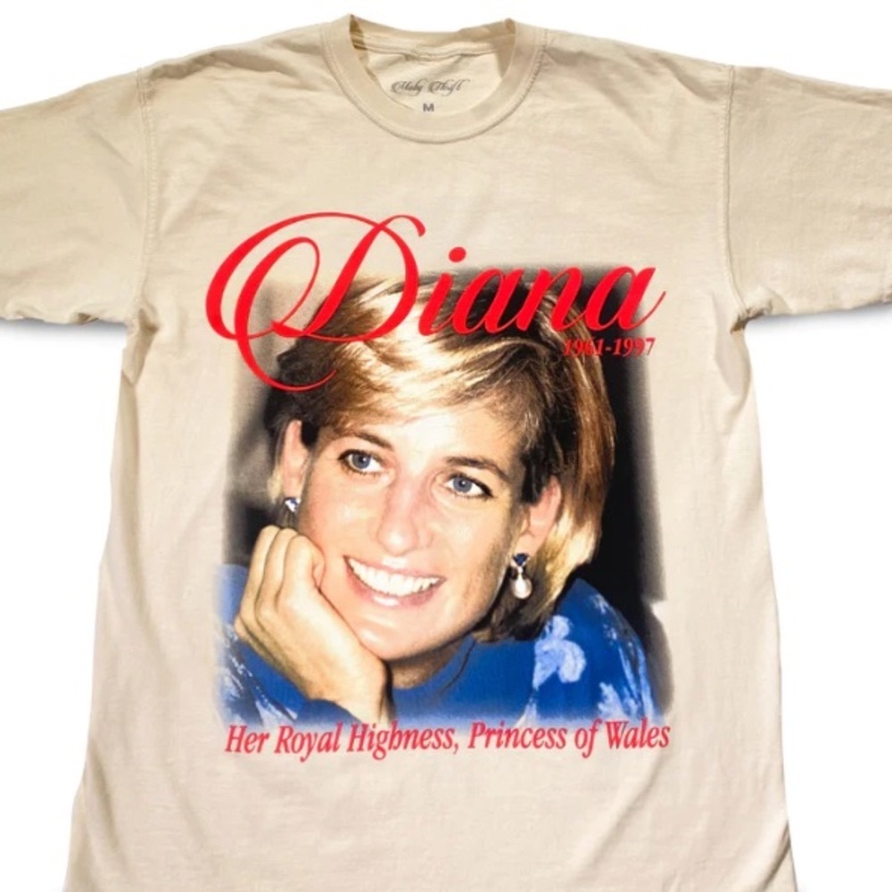 Princess Diana The Diana Tee Ivory